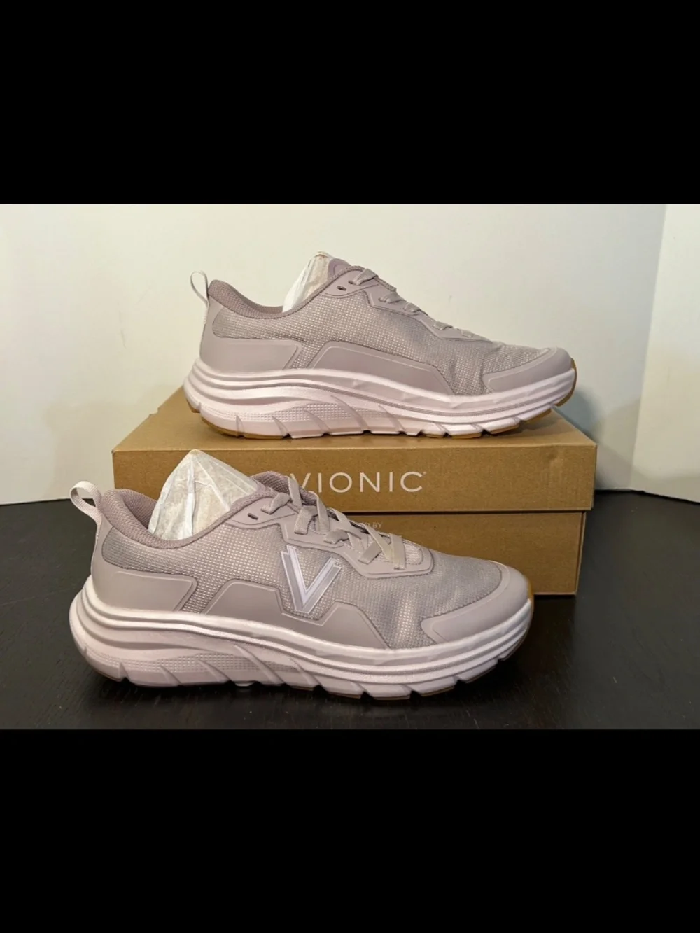 Vionic Walk Max Water Repellent Sneakers Shoes Magnolia Dusk Womans 11M